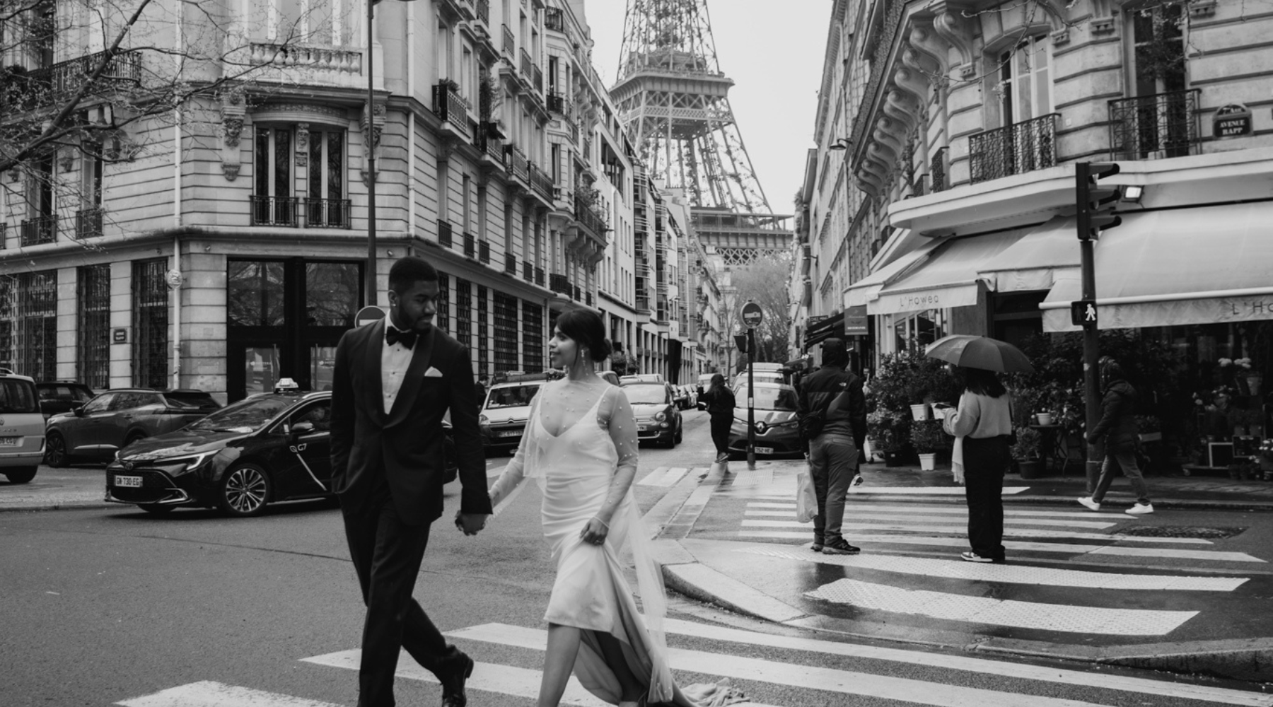 The City of Love - Love Story London Wedding Dresses Captured in Paris