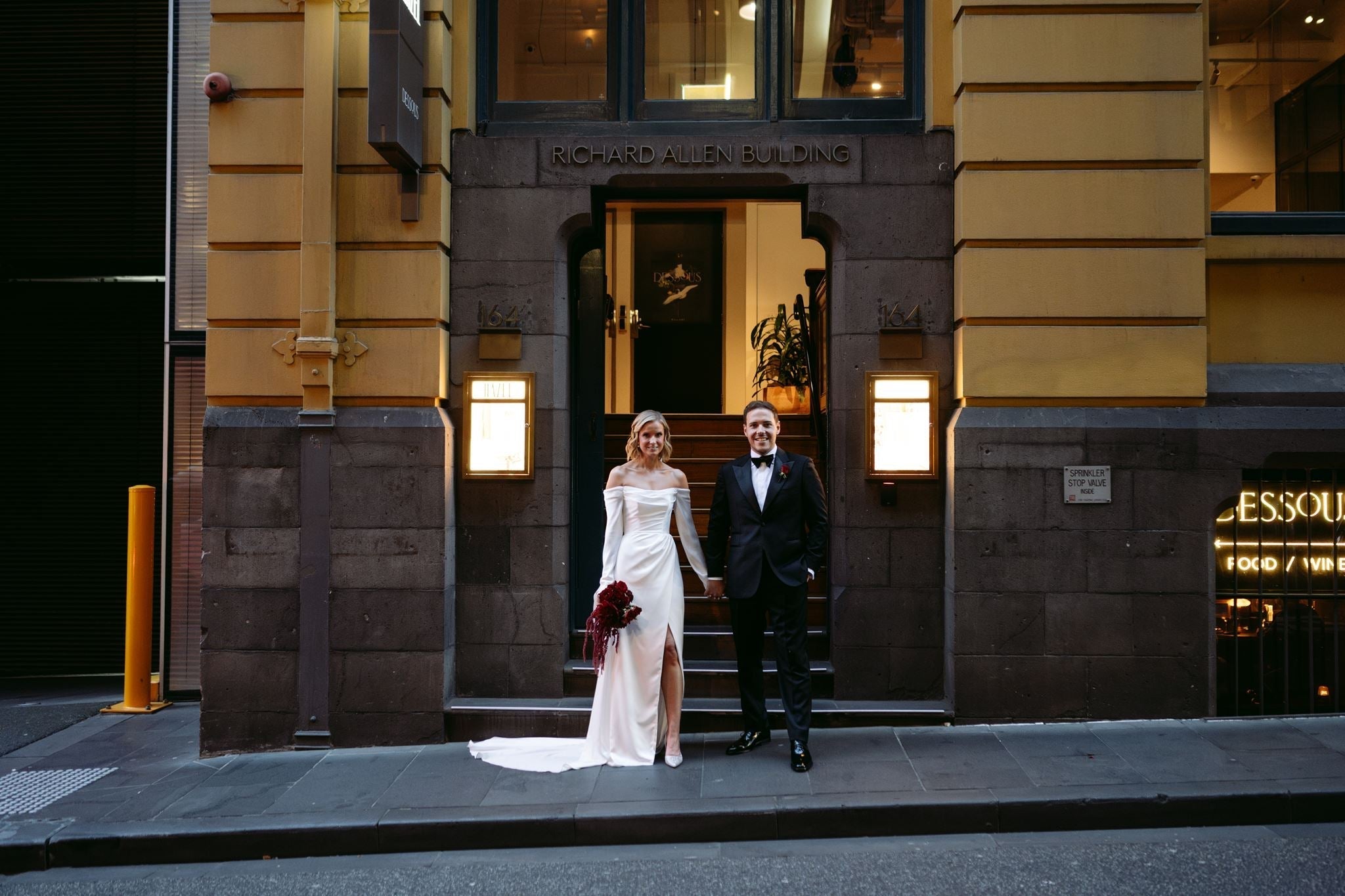 Real Life Bride Alex in her Love Story London Jett wedding dress