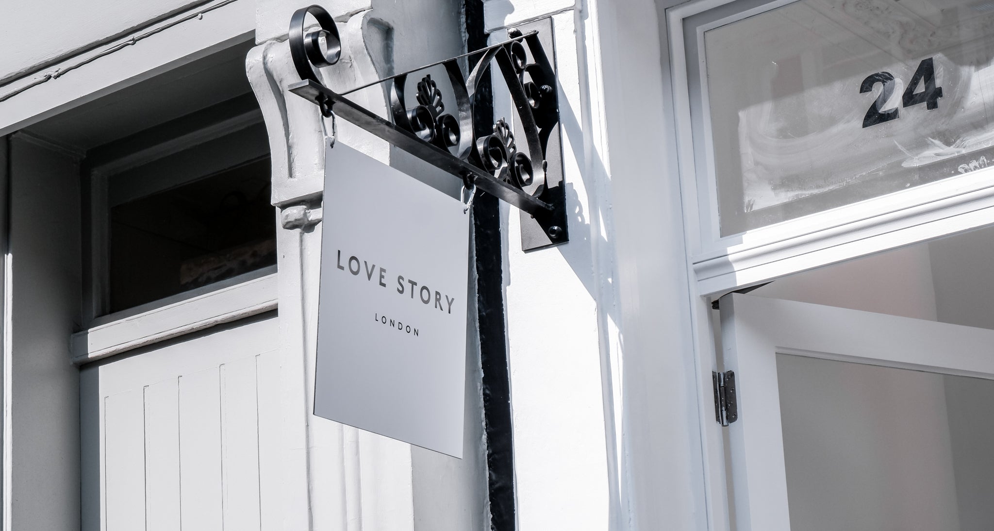 Take a look inside the Love Story London bridal studio, located in Connaught Village