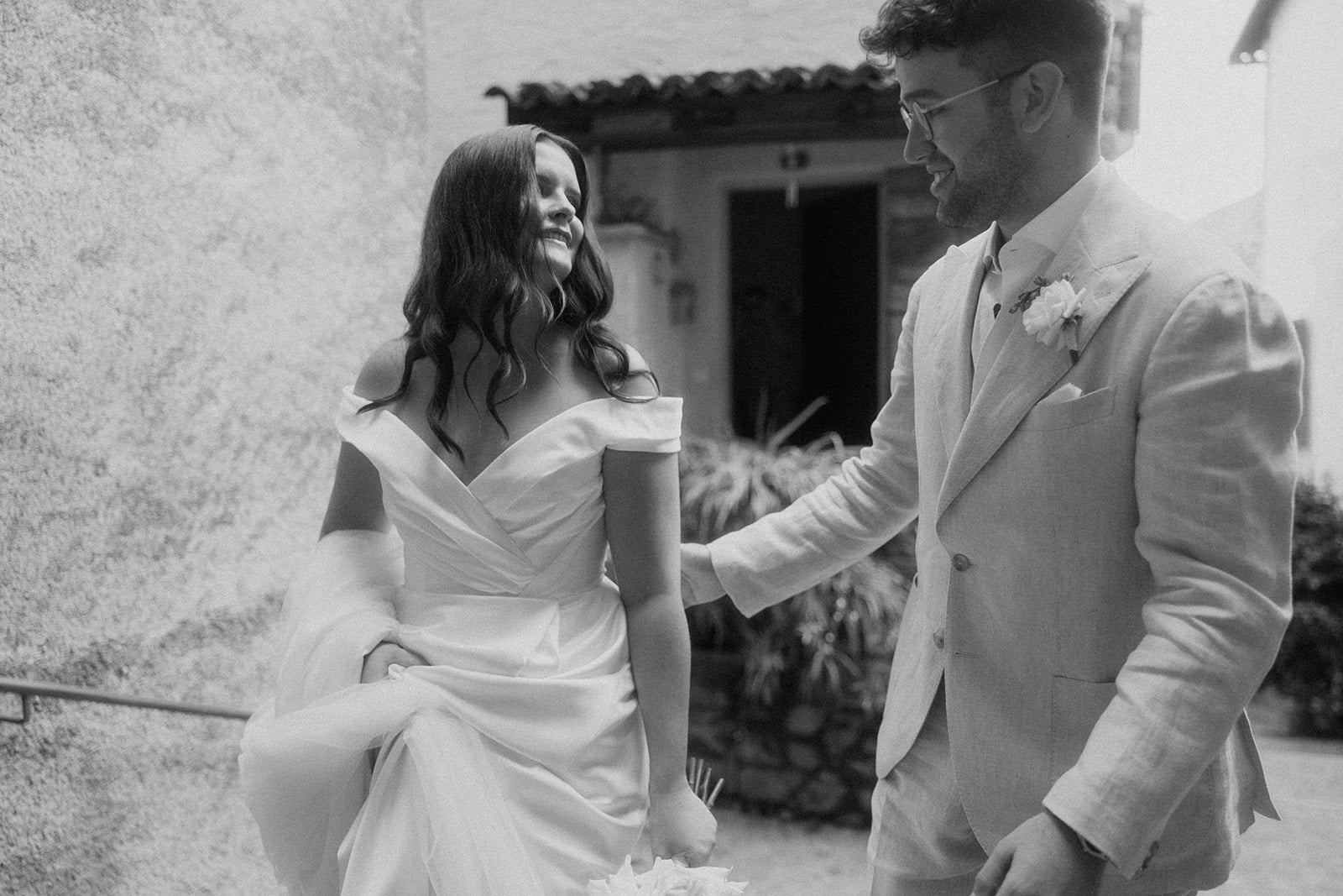 Real life Bride Valentina wears Love Story London a