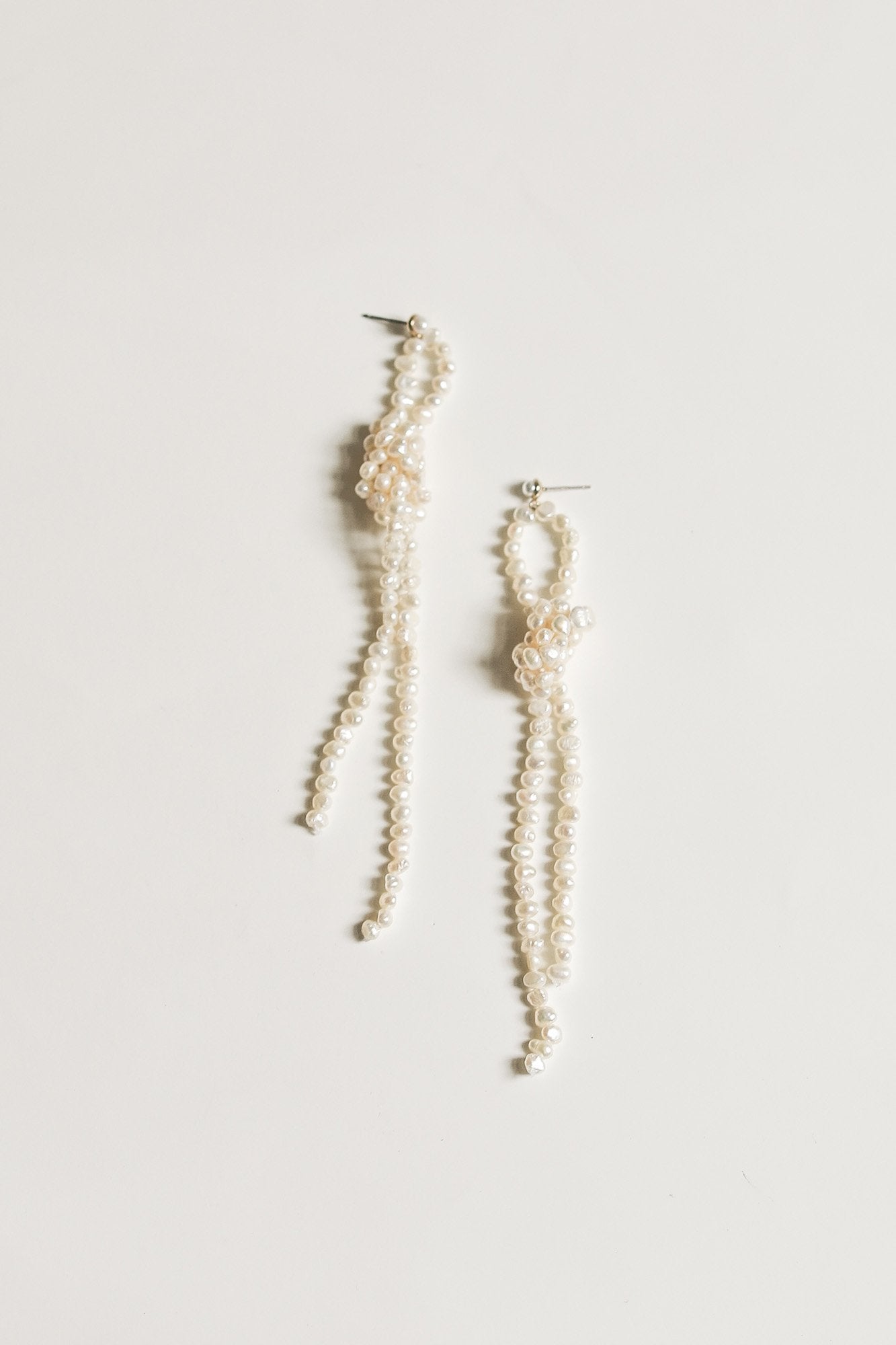 KNOTTED FRESHWATER PEARL STRANDS - Love Story London