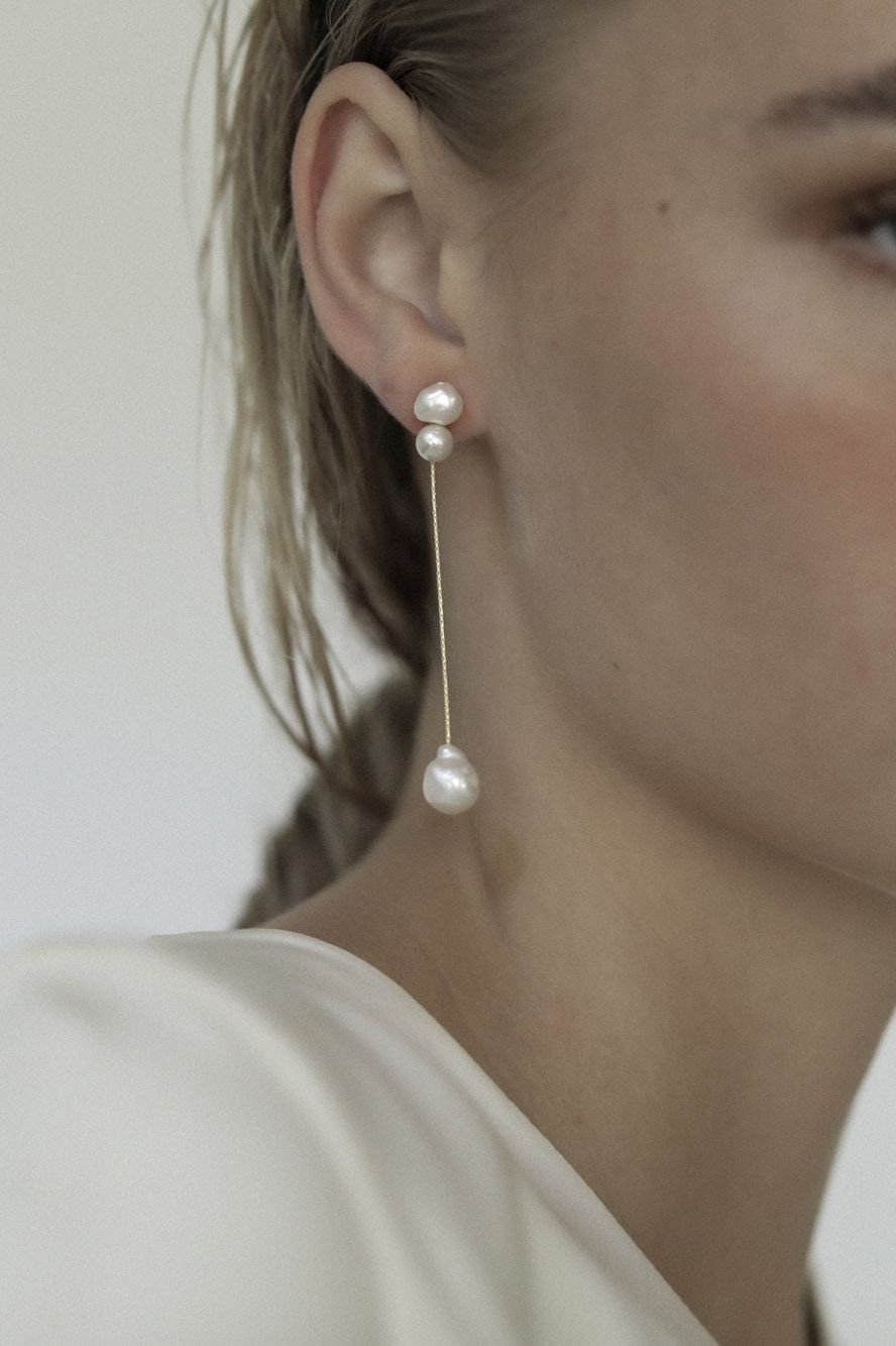 MICRO PEARL CHAIN STRANDS - Love Story London