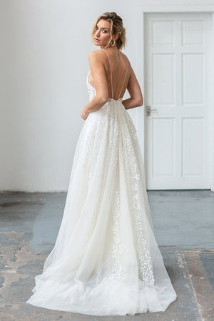 Amelia Wedding Gown White 1