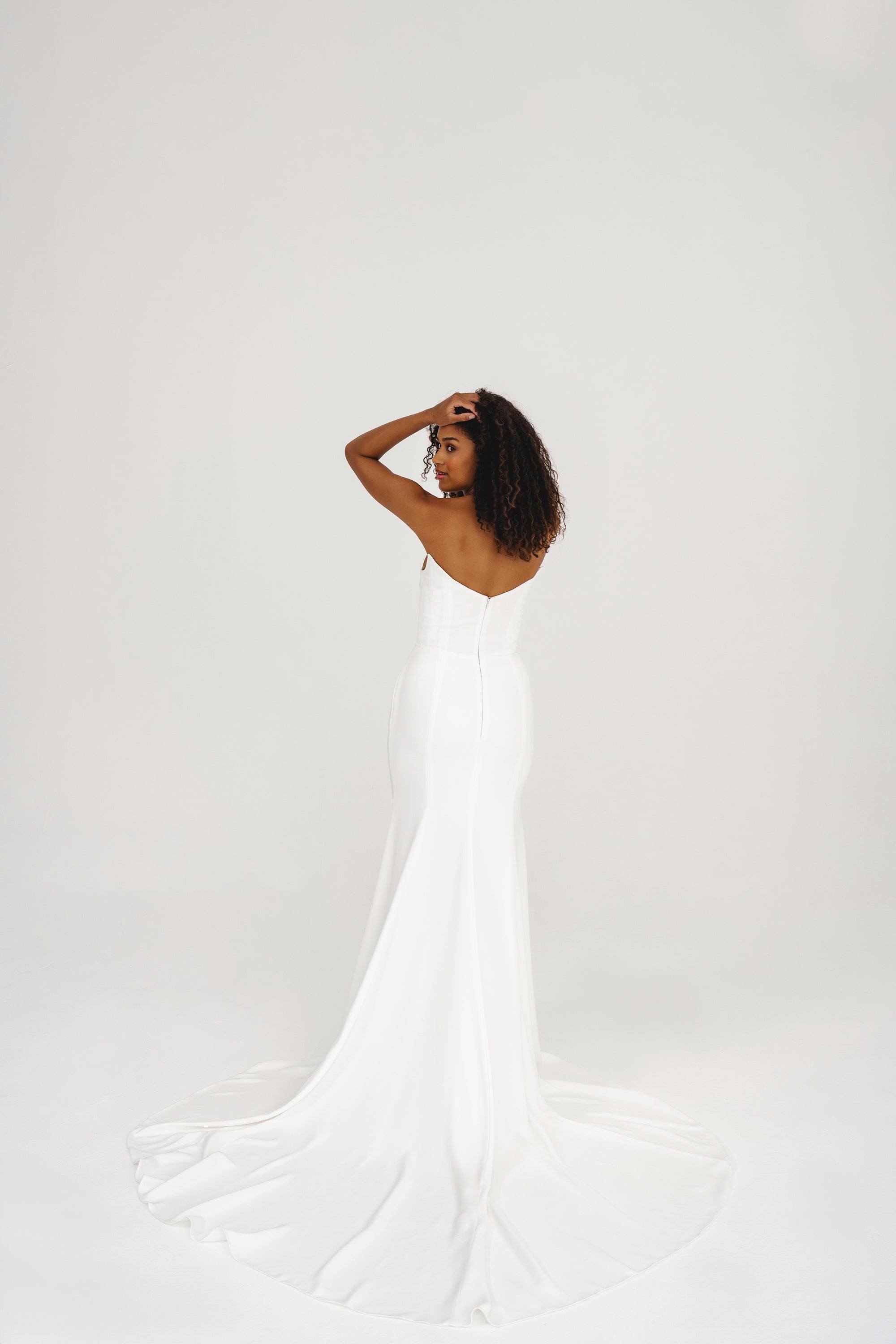 KYHA | Modern Fitted Wedding Dress - Love Story London