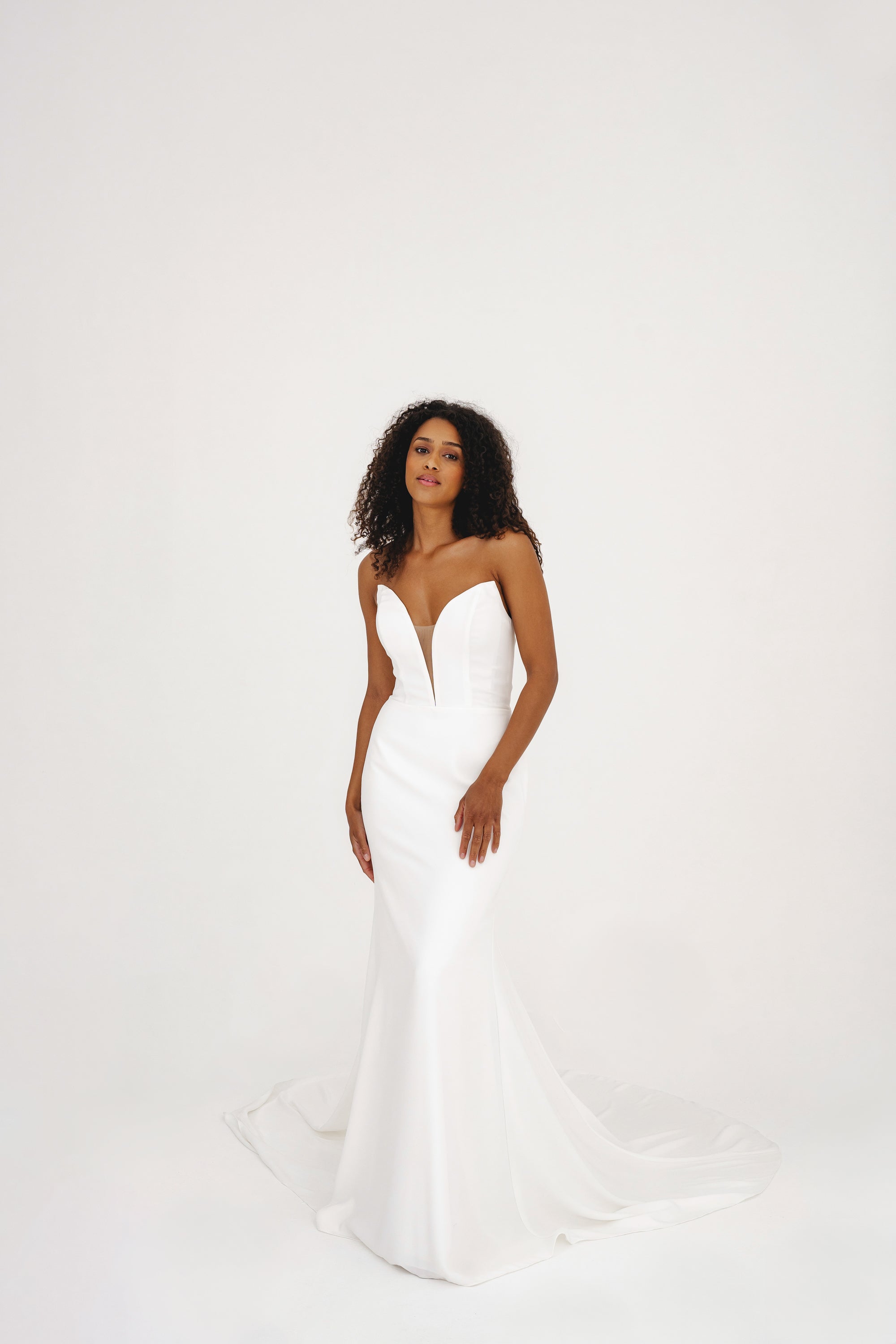 KYHA | Modern Fitted Wedding Dress - Love Story London